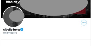 Beitragsbild des Blogbeitrags Wer ist Sibylle Berg?