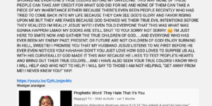 Beitragsbild des Blogbeitrags Tila Tequila wishes “burning in hell” onto people 