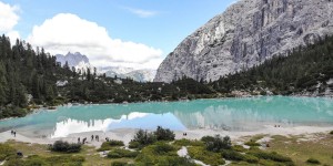 Beitragsbild des Blogbeitrags Wanderung vom Passo Tre Croci zum Lago di Sorapis 