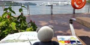 Beitragsbild des Blogbeitrags Out and About with the Urban Sketchers Singapore