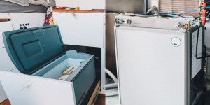 Beitragsbild des Blogbeitrags Kühlschrank fürs Wohnmobil: Kompressor, Absorber, Gas oder elektrische Kühlbox für den Camper?