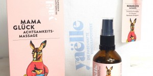 Beitragsbild des Blogbeitrags Mamaglück Massageöl – entspannt in guter Hoffnung