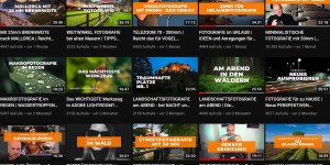 Beitragsbild des Blogbeitrags Empfehlenswerte Fotografie-YouTube-Kanäle (ohne Technik)