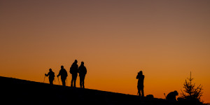 Beitragsbild des Blogbeitrags Sonnenaufgang am Schöckl – Dezember 2021