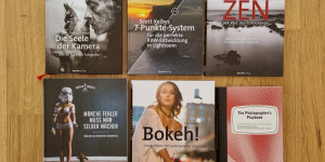 Beitragsbild des Blogbeitrags Buchempfehlungen für die Fotografie