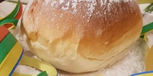 Beitragsbild des Blogbeitrags Faschingskrapfen am Stein gebacken 