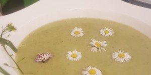 Beitragsbild des Blogbeitrags Frühlingskräutersuppe