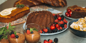 Beitragsbild des Blogbeitrags Backkurs Kuchen und Desserts ohne Industriezucker 