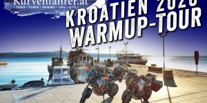 Beitragsbild des Blogbeitrags Kurvenfahrer.at Kroatien Warmup-Tour 2020