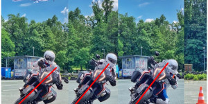 Beitragsbild des Blogbeitrags Motorrad – Kurventraining 