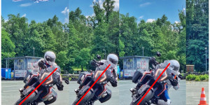 Beitragsbild des Blogbeitrags Motorrad Kurventraining