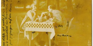 Beitragsbild des Blogbeitrags Französische Romantikpostkarten
