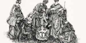 Beitragsbild des Blogbeitrags Die Weihnachtsgeschichte
