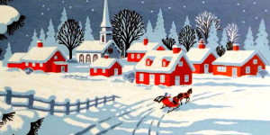 Beitragsbild des Blogbeitrags 12 altmodische Weihnachtskarten