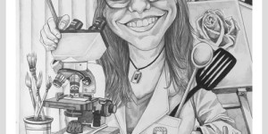 Beitragsbild des Blogbeitrags Karikatur vom Foto