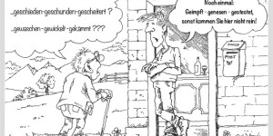Beitragsbild des Blogbeitrags Karikatur zu Maßnahmen