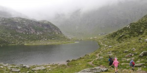 Beitragsbild des Blogbeitrags Etappe 1: Wandern von Dorf Tirol /Meran zum Oberkaser und den Spronser Seen