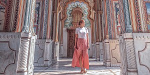 Beitragsbild des Blogbeitrags Zwischen Foodmarkets und Slums in Indien mit Tina & Julian