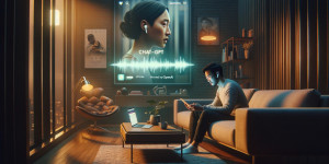 Beitragsbild des Blogbeitrags ChatGPTs Voice Features Bringing ‘Her to Life