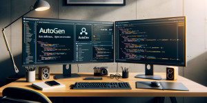 Beitragsbild des Blogbeitrags AutoGen vs. ChatDev: Pioneering Multi-Agent Systems in the LLM Landscape