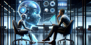 Beitragsbild des Blogbeitrags Navigating the AI-Driven Transformation in the Job Market