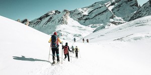 Beitragsbild des Blogbeitrags Reisebericht: Mit den Schneeschuhen die Dolomiten erwandern