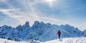 Beitragsbild des Blogbeitrags Schneeschuhwandern: 3 Top Regionen in Südtirol