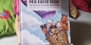 Beitragsbild des Blogbeitrags Der erste Flug – Ein Heissluftballon-Abenteuer mit starken Mädchen
