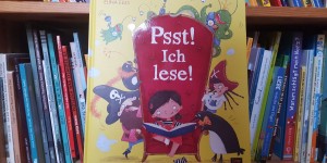 Beitragsbild des Blogbeitrags Psst! Ich lese!