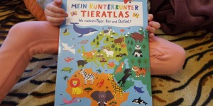 Beitragsbild des Blogbeitrags Mein kunterbunter Tieratlas