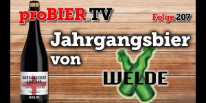 Beitragsbild des Blogbeitrags God save the Bock – Welde Jahrgangsbier 2017 