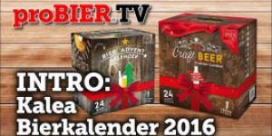 Beitragsbild des Blogbeitrags proBIER.TV – Intro: Bierkalender von Kalea | Craft Beer Review