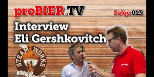 Beitragsbild des Blogbeitrags „Eli mit der Killergurke“ – Steamworks Brewery Tasiting im Beer Store Vienna