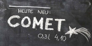 Beitragsbild des Blogbeitrags COMET läßt zwei Kollaborateure abschweifen