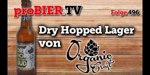 Beitragsbild des Blogbeitrags Dry Hopped Lager von Organic Craft | proBIER.TV – Craft Beer Review #496 [4K] 
