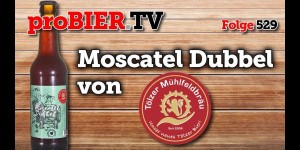 Beitragsbild des Blogbeitrags Moscatel Dubbel von Tölzer Mühlfeldbräu | proBIER.TV – Craft Beer Review #529 [4K] 