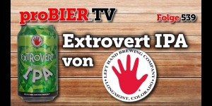 Beitragsbild des Blogbeitrags Extrovert IPA von Lefthand Brewing | proBIER.TV – Craft Beer Review #539 [4K] 