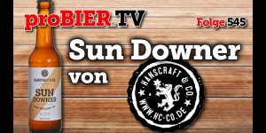 Beitragsbild des Blogbeitrags Sun Downer, das Hanscraft NEIPA
