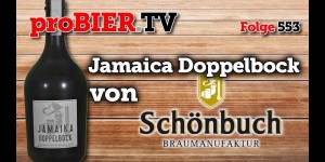 Beitragsbild des Blogbeitrags Jamaica Doppelbock von Schönbuch | proBIER.TV – Craft Beer Review #553 [4K] 