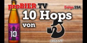Beitragsbild des Blogbeitrags 10 Hops von Birbant | proBIER.TV – Craft Beer Review #594 [4K] 
