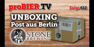Beitragsbild des Blogbeitrags UNBOXING Paket von Stone Brewing | proBIER.TV – Craft Beer Review #612 [4K] 