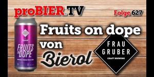Beitragsbild des Blogbeitrags Fruits on dope von FrauGruber/Bierol | proBIER.TV – Craft Beer Review #627 [4K] 