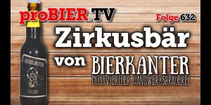 Beitragsbild des Blogbeitrags Zirkusbär Oatmeal Stout von Bierkanter