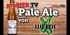 Beitragsbild des Blogbeitrags Pale Ale von Welde | proBIER.TV – Craft Beer Review #706 [4K] 