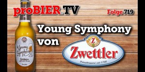 Beitragsbild des Blogbeitrags Young Symphony von Zwettler | proBIER.TV – Craft Beer Review #719 [4K] 