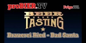 Beitragsbild des Blogbeitrags Bad Santa von Rieder Bier | proBIER.TV – Craft Beer Review #771 [4K] 