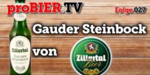 Beitragsbild des Blogbeitrags proBIER.TV – Gauder Steinbock von Zillertaler | #027