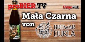 Beitragsbild des Blogbeitrags Mała Czarna von Browar Dukla | proBIER.TV – Craft Beer Review #781 [4K] 