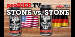Beitragsbild des Blogbeitrags Arrogant Bastard – Stone vs. Stone | proBIER.TV – Craft Beer Review #796 [4K] 