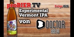 Beitragsbild des Blogbeitrags Experimental Vermont IPA von Doctor Brew | proBIER.TV – Craft Beer Review #826 [4K] 